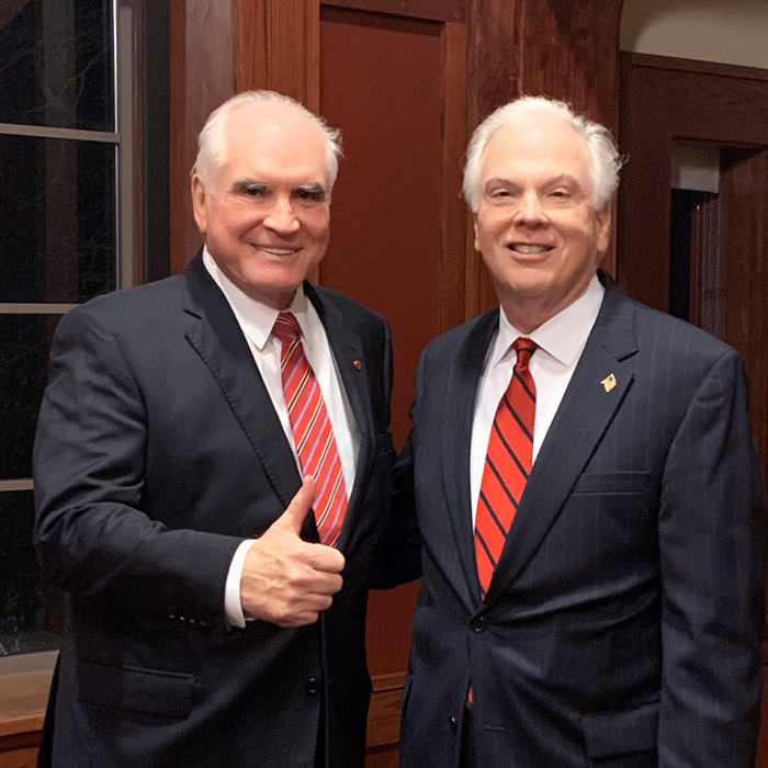 A photo of Congressman Mike Kelly with Tim Bonner